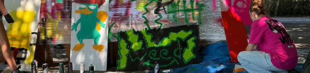 Graffiti-Workshop in Dachau